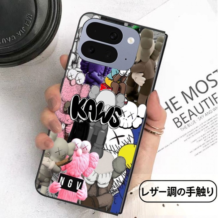 Kaws カウズアイフォン ultra 折り畳みブランド携帯ケースファッションgalaxy z flip8 7 6 5/z flip4/z flip3ケースブランドgalaxy z fold 8 7 6 5/z fold4メンズレディースケース高級感galaxyz flip5/z flip4/z fold5/z fold4ブランドケース