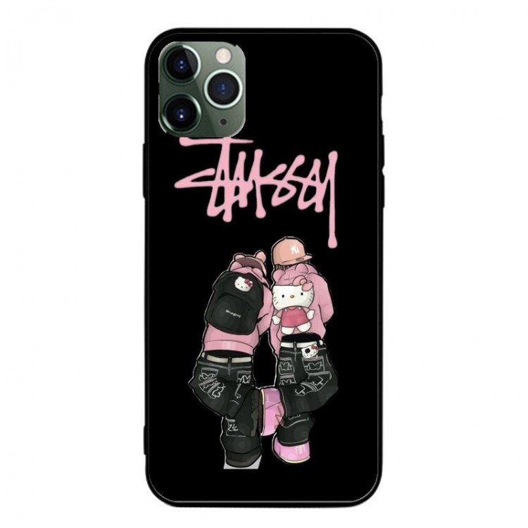 Stussy ステューシーAQUOS R9 R8 R7 PRO xperia 1 vi/10 v vi vii/5 v ivハイブランド携帯カバーAquos R9 R8 R7 PRO  エクスぺニア1 v vi vii /10 v/1 iv/5 iv高品質ケースメンズおしゃれxperia 1 iv/5 iv/10 v革製ケースハイエンドスマホケースアイフォン17 pro 16 pro max 15plus
