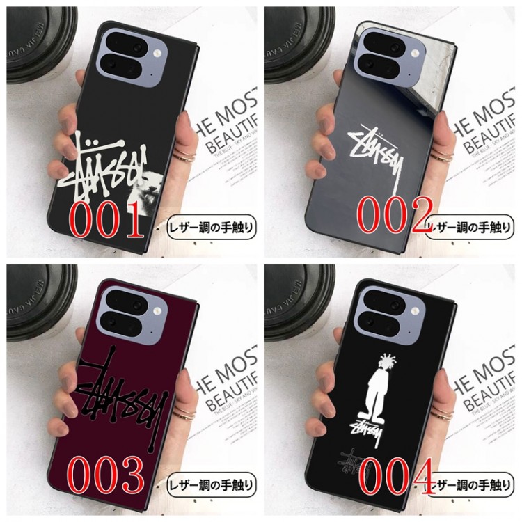 Stussy ステューシーgalaxy z flip8 5 6 7/z fold5 6 7 8ブランドケースコピーハイブランドアイフォン ultra 折りたたみケースgalaxy z flip8 7 6 5 4 3 z fold5 6 7 8ハイブランドケースiPhone ultra 折りたたみ携帯ケース