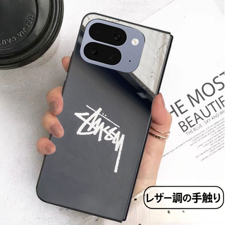 Stussy ステューシーgalaxy z flip8 5 6 7/z fold5 6 7 8ブランドケースコピーハイブランドアイフォン ultra 折りたたみケースgalaxy z flip8 7 6 5 4 3 z fold5 6 7 8ハイブランドケースiPhone ultra 折りたたみ携帯ケース