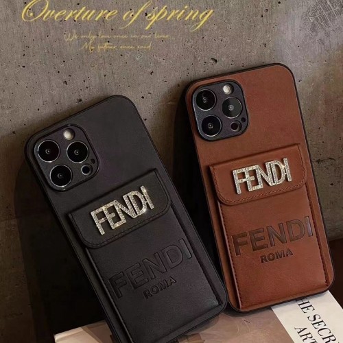 Fendi フェンデイハイブランドアイフォン15プロ/14/13スマホケースiphone15/14/13Proブランドスマホケース男女兼用携帯カバーiphone15/14/13Pro Max