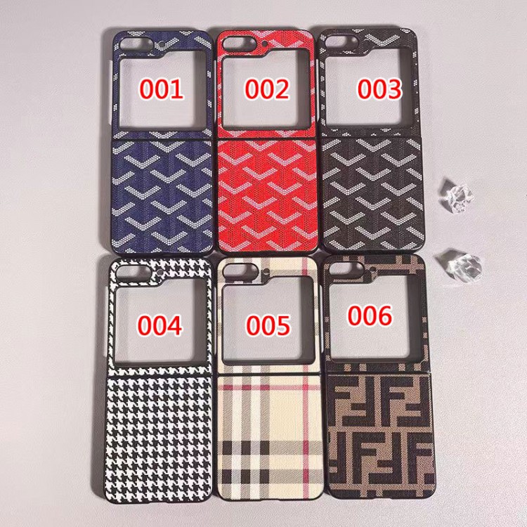 Fendi フェンディ Burberry バーバリー Goyard ゴヤールgalaxy z flip5/z flip4ブランドケースコピーハイブランドgalaxy z flip5/z flip4/z flip3折りたたみケースハイエンドギャラクシーgalaxy z flip5 4 3スマホケースメンズレディースケース