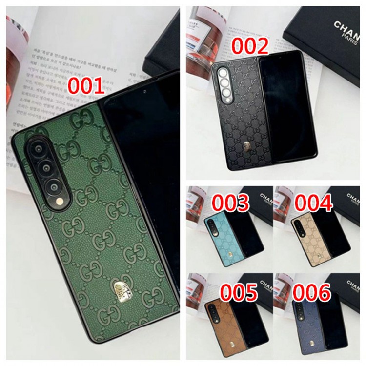 Gucci グッチgalaxy z fold5 6ブランドケースコピーギャラクシーz fold6 5 4 3ブランド携帯ケース折りたたみ型ギャラクシーz flip6 5 4ケースメンズ高級感galaxy z fold5/z fold4ブランドケース