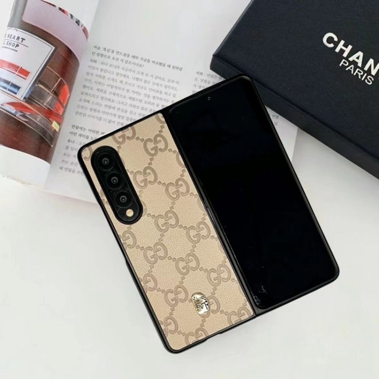 Gucci グッチgalaxy z fold5 6ブランドケースコピーギャラクシーz fold6 5 4 3ブランド携帯ケース折りたたみ型ギャラクシーz flip6 5 4ケースメンズ高級感galaxy z fold5/z fold4ブランドケース