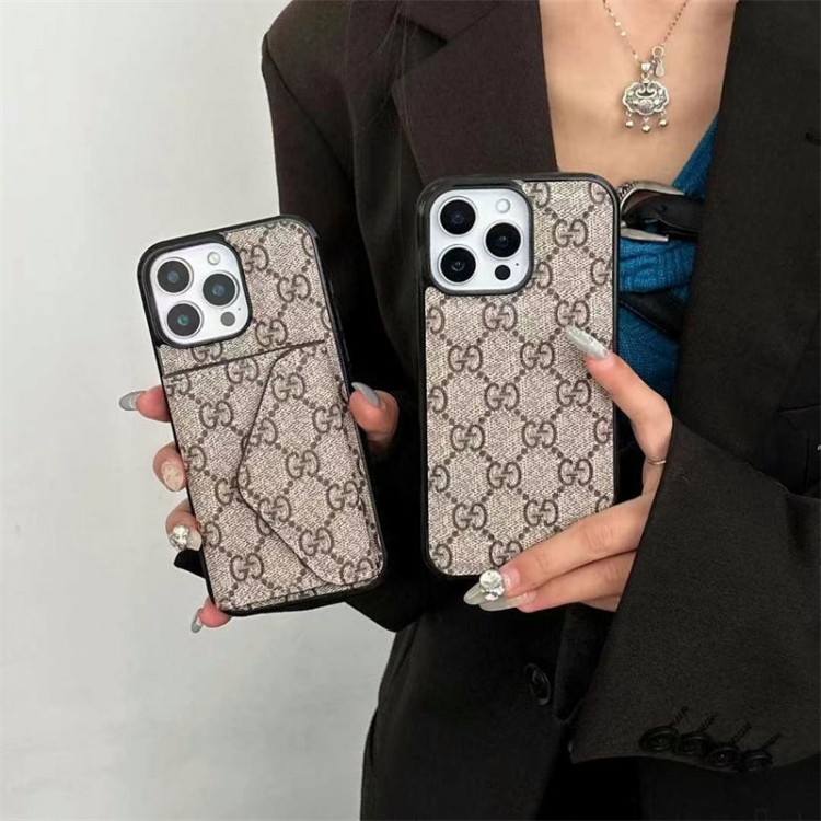 Gucci グッチiphone16/15/14/13 Pro Maxケースブランドコピーレディース向けiphone16/15/14/13Proケースかわいいアイフォン16/15プロ/14/13カバー