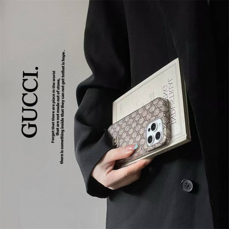 Gucci グッチiphone17/16/15/14/13 Pro Maxケースブランドコピーiphone16/15/17Pplus//14/13Proブランドスマホケースレディース向けiphone 17pro max/16/15/14/13Proケース