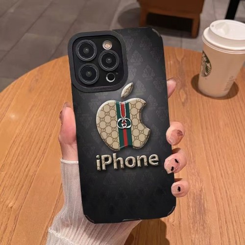 Gucci グッチレディース向けiphone 17pro max air /16/15/14/13Proケースiphone17/16e/15/14ブランドケースメンズレディースハイエンドiphone16/15 17Pro Max/14plusカバー