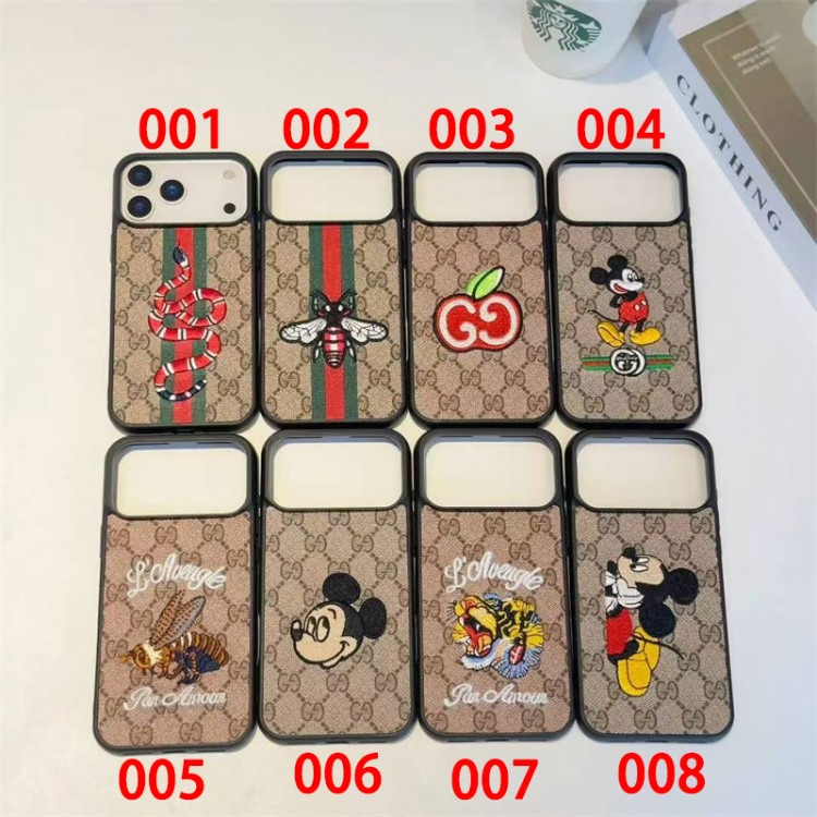 Gucci グッチハイブランドアイフォン17 プロマックス 16e 15プロ/14/13スマホケースブランドiphone16/15/14 17Pro airメンズケースレディース向けiphone 17pro max air /16/15/14/13Proケース