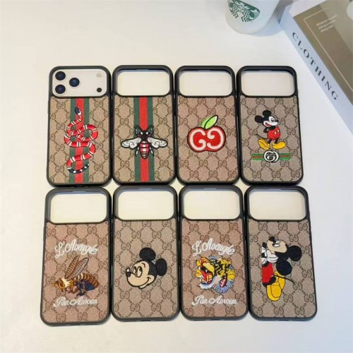 Gucci グッチハイブランドアイフォン17 プロマックス 16e 15プロ/14/13スマホケースブランドiphone16/15/14 17Pro airメンズケースレディース向けiphone 17pro max air /16/15/14/13Proケース