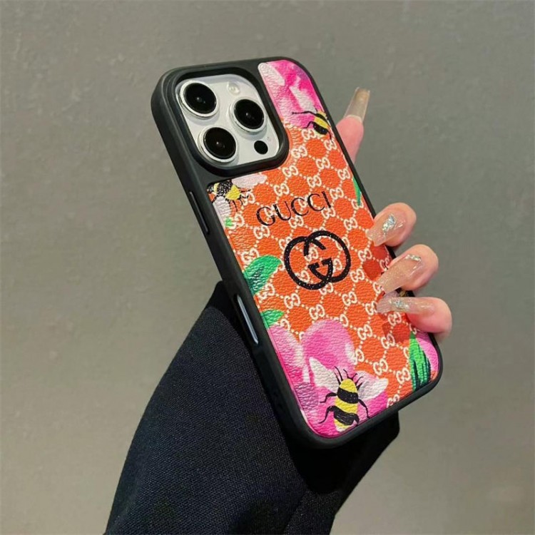 Gucci グッチレディース向けiphone 17pro max air /16/15/14/13Proケースかわいいアイフォン17pro /16/15プロ/14/13カバーiphone17/16e/15/14ブランドケースメンズレディース