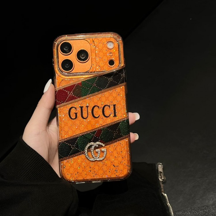 Gucci グッチブランドiphone16/15/14 17Pro/ airメンズケースレディース向けiphone 17pro max/ air /16/15/14/13Proケースハイエンドiphone16/15 17Pro Max/14plusカバー