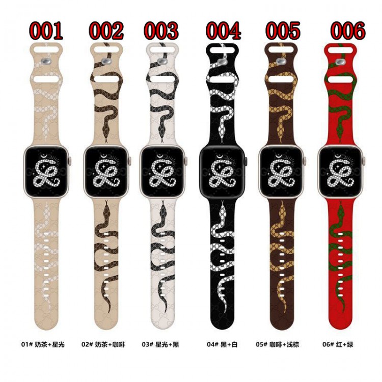 Gucci グッチ高級感 Apple Watch 11 se3 10 9 8 7 se2/6/5/4/3/2/1ベルト 軽量 フィット 通気性ハイブランドアップルウォッチ11 10 9 8/se2/se3革ベルト 耐久性ブランド apple watch ultra3 ultra 2 49mmシリコンバンド 痛くないApple Watch 11 9 10 ultra/8/7/6ブランドベルト 流行り