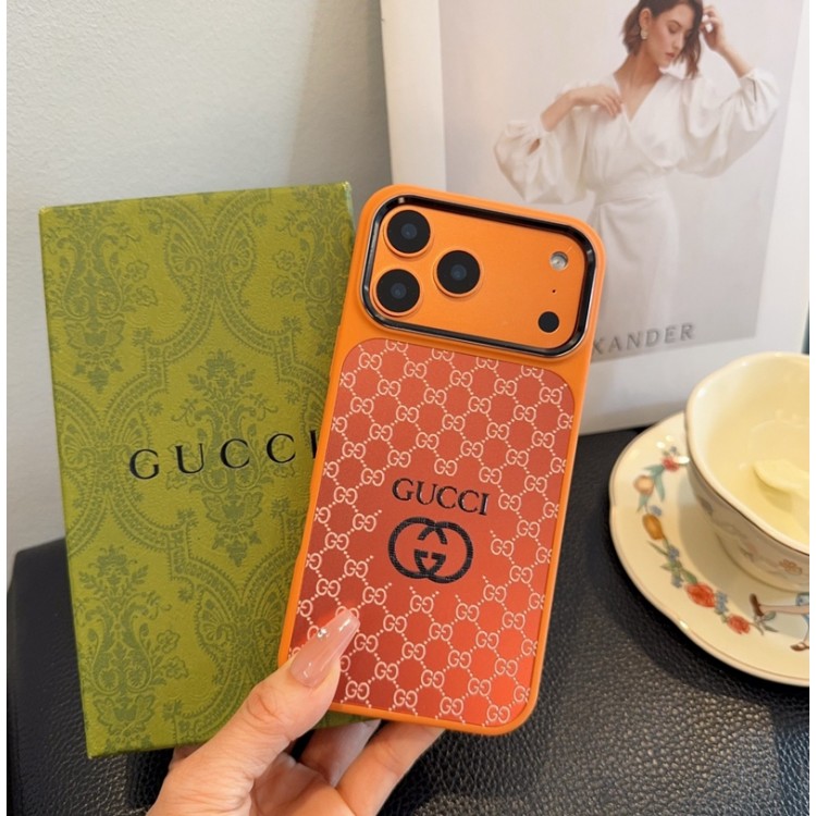 Gucci グッチレディース向けiphone 17pro max/ air /16/15/14/13Proケースかわいいアイフォン17pro /16/15プロ/14/13カバーハイエンドiphone16/15 17Pro Max/14plusカバー