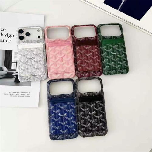 Goyard ゴヤールブランドiphone16/15/14 17Pro airメンズケースレディース向けiphone 17pro max air /16/15/14/13Proケースiphone17/16e/15/14ブランドケースメンズレディース