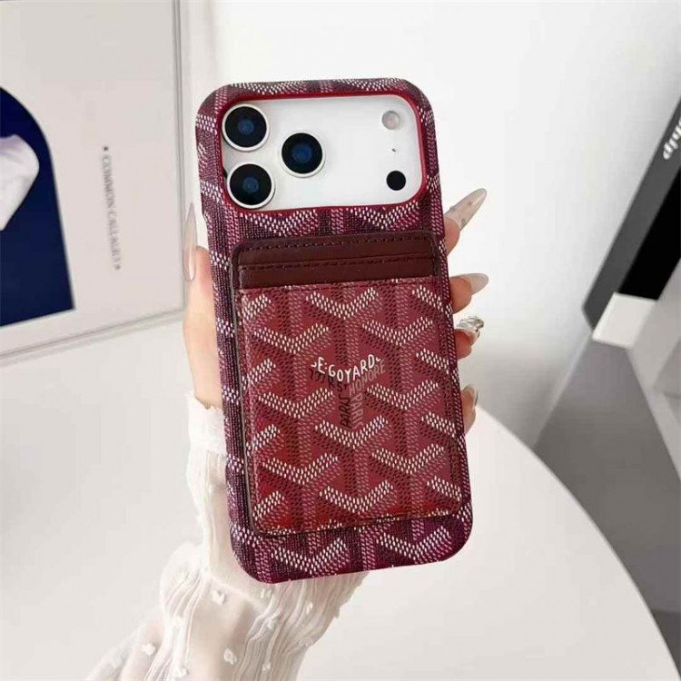 Goyard ゴヤールブランドiphone16/15/14 17Pro airメンズケースレディース向けiphone 17pro max air /16/15/14/13Proケースiphone17/16e/15/14ブランドケースメンズレディース
