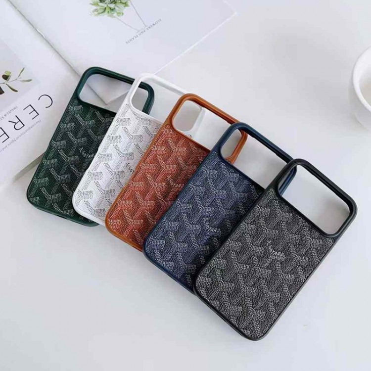Goyard ゴヤールiphone Air/16/15/17PRO/14/13Proブランドスマホケースブランドiphone16/15/14 17Pro/ airメンズケースレディース向けiphone 17pro max/ air /16/15/14/13Proケース