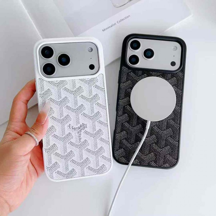 Goyard ゴヤールiphone Air/16/15/17PRO/14/13Proブランドスマホケースブランドiphone16/15/14 17Pro/ airメンズケースレディース向けiphone 17pro max/ air /16/15/14/13Proケース