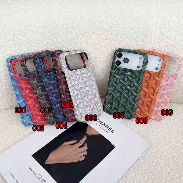 Goyard ゴヤールハイブランドアイフォン17 プロマックス 16e 15プロ/14/13スマホケースブランドiphone16/15/14 17Pro/ airメンズケースかわいいアイフォン17pro /16/15プロ/14/13カバー