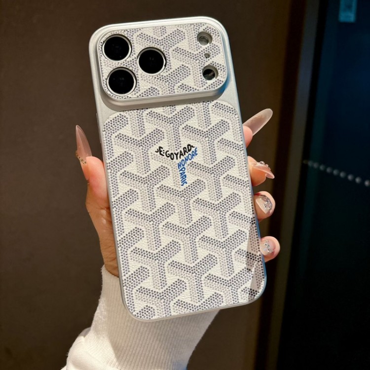 Goyard ゴヤールiphone 17e/Air/16/15/17PRO/14/13Proブランドスマホケースブランドiphone16/15/14 17Pro/ airメンズケースかわいいアイフォン17pro /16/15プロ/14/13カバー