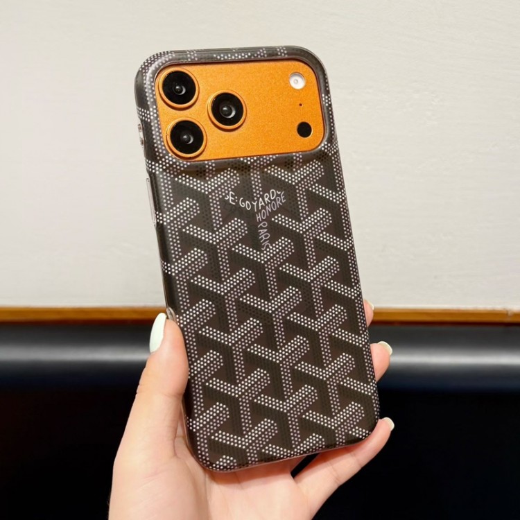 Goyard ゴヤールハイブランドアイフォン17 18プロマックス 16e 15プロ/14/13/ultraスマホケースiphone 17e/Air/16/15/17PRO/18/18Proブランドスマホケースかわいいアイフォン18 pro max 17pro /16/15プロ/14/13カバー