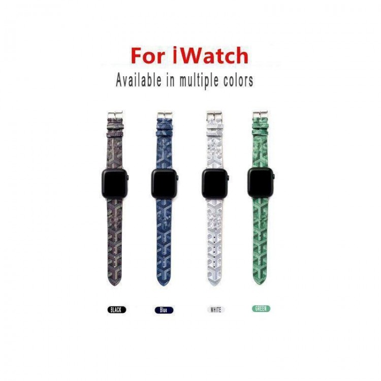 Goyard ゴヤールブランド Apple Watch 12 11 Ultra3  9 10 ultra2 バンド 華奢革 交換バンドハイブランドアップルウォッチUltra4 s12 11 10 9 8/se2/se3革ベルト 耐久性男性向けアップルウオッチ s12 se3/se2/7 8 9 10 11スポーツベルト 上質Apple Watch 12 11 9 10 ultra/8/7/6ブランドベルト 流行り