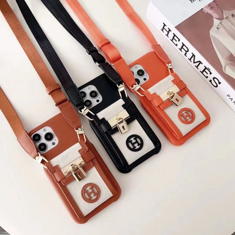 Hermes エルメスかわいいアイフォン15プロ/14/13カバーiphone15/14ブランドケースメンズレディースハイエンドiphone15Pro Max/14plusカバー