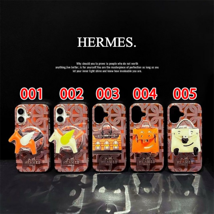 Hermes エルメスiphone17 air/16/15/14/13 Pro Maxケースブランドコピーiphone16/15/17PRO/14/13Proブランドスマホケースハイエンドiphone16/15 17Pro Max/14plusカバー