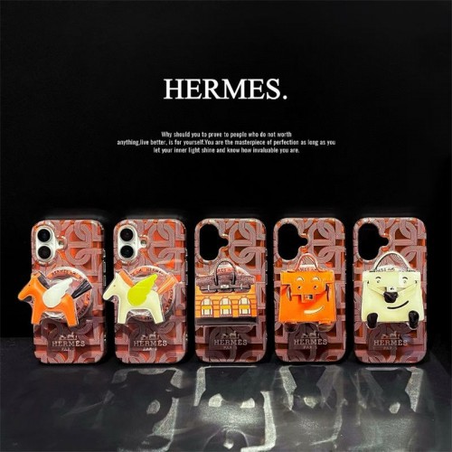 Hermes エルメスiphone17 air/16/15/14/13 Pro Maxケースブランドコピーiphone16/15/17PRO/14/13Proブランドスマホケースハイエンドiphone16/15 17Pro Max/14plusカバー