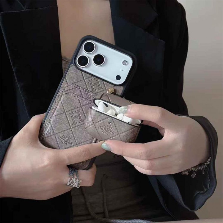 Hermes エルメスiphone Air/16/15/17PRO/14/13Proブランドスマホケースレディース向けiphone 17pro max/ air /16/15/14/13Proケースハイエンドiphone16/15 17Pro Max/14plusカバー