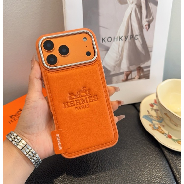 Hermes エルメスiphone Air/16/15/17PRO/14/13Proブランドスマホケースブランドiphone16/15/14 17Pro/ airメンズケースハイエンドiphone16/15 17Pro Max/14plusカバー