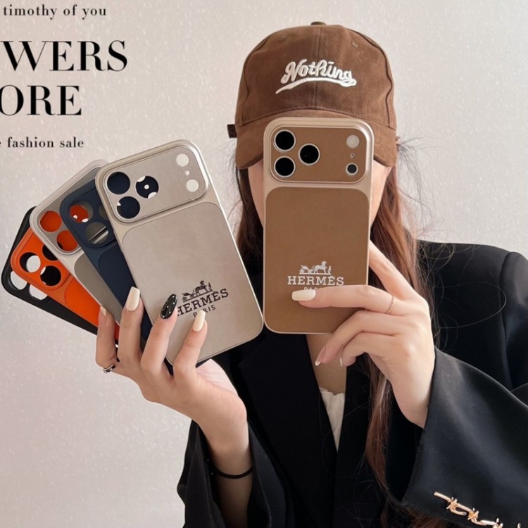 Hermes エルメスiphone Air/16/15/17PRO/14/13Proブランドスマホケースブランドiphone16/15/14 17Pro/ airメンズケースiphone Air/17/16e/15/14ブランドケースメンズレディース