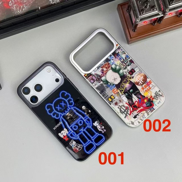 Kaws カウズ男女兼用携帯カバーiphone Air/16/15/14/17Pro Max airレディース向けiphone 17pro max/ air /16/15/14/13Proケースハイエンドiphone16/15 17Pro Max/14plusカバー