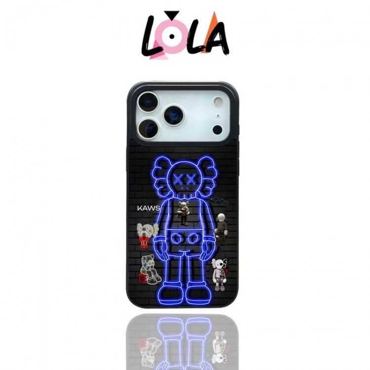 Kaws カウズ男女兼用携帯カバーiphone Air/16/15/14/17Pro Max airレディース向けiphone 17pro max/ air /16/15/14/13Proケースハイエンドiphone16/15 17Pro Max/14plusカバー