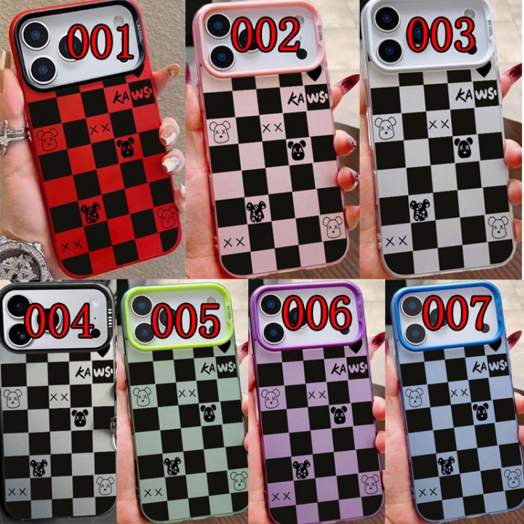 Kaws カウズiphone17 /Air/16/15/14/13 Pro Maxケースブランドコピーレディース向けiphone 17pro max/ air /16/15/14/13Proケースかわいいアイフォン17pro /16/15プロ/14/13カバー