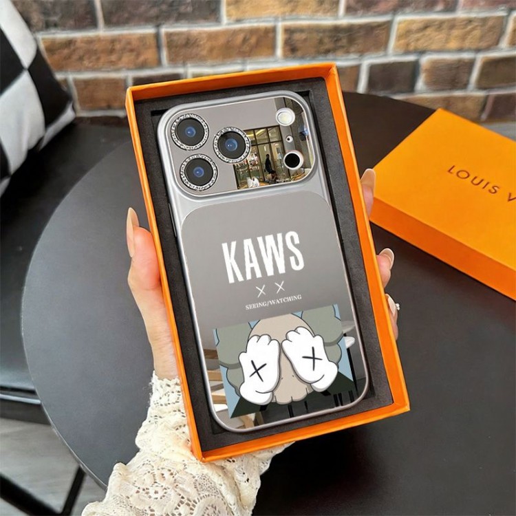 Kaws カウズiphone 17e/Air/16/15/17PRO/14/13Proブランドスマホケースブランドiphone16/15/14 17Pro/ airメンズケースレディース向けiphone 17pro max/ air /16/15/14/13Proケース