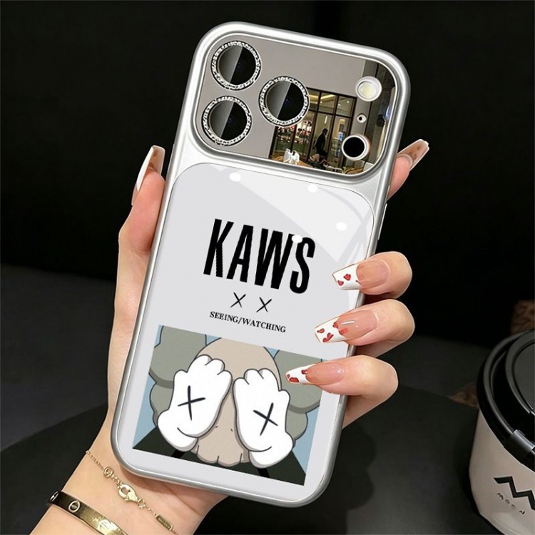 Kaws カウズハイブランドアイフォン17 プロマックス 16e 15プロ/14/13スマホケース男女兼用携帯カバーiphone Air/16/15/14/17Pro Max airレディース向けiphone 17pro max/ air /16/15/14/13Proケース