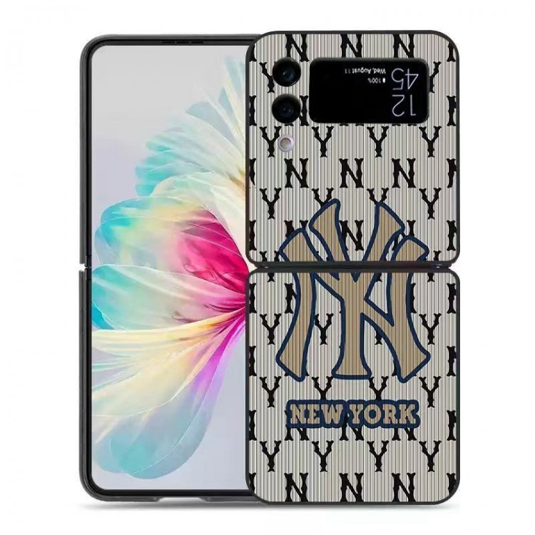 NEW YORK galaxy z flip5 4 3 z fold5 6ハイブランドケースハイエンドギャラクシーgalaxy z flip 6 5 4 3スマホケースギャラクシーz fold5 4 3 携帯ケース折りたたみ型 男女兼用