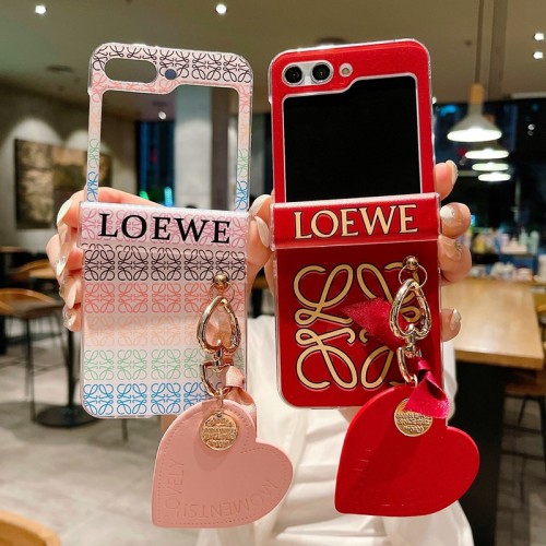 LOEWE ロエベgalaxy z flip5 4 3 z fold5ハイブランドケースギャラクシーz fold5 4 3ブランド携帯ケースファッションgalaxy z flip5/z flip4/z flip3ケースブランドgalaxy z fold5/z fold4メンズレディースケース