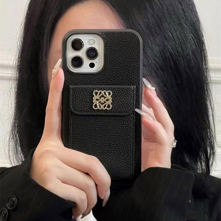 LOEWE ロエベiphone16/15/14/13 Pro Maxケースブランドコピー iphone16e/15/14/13Proブランドスマホケースかわいいアイフォン16/15プロ/14/13カバー