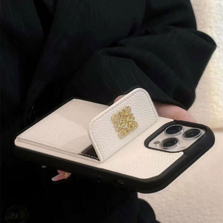 LOEWE ロエベiphone16/15/14/13 Pro Maxケースブランドコピー iphone16e/15/14/13Proブランドスマホケースかわいいアイフォン16/15プロ/14/13カバー