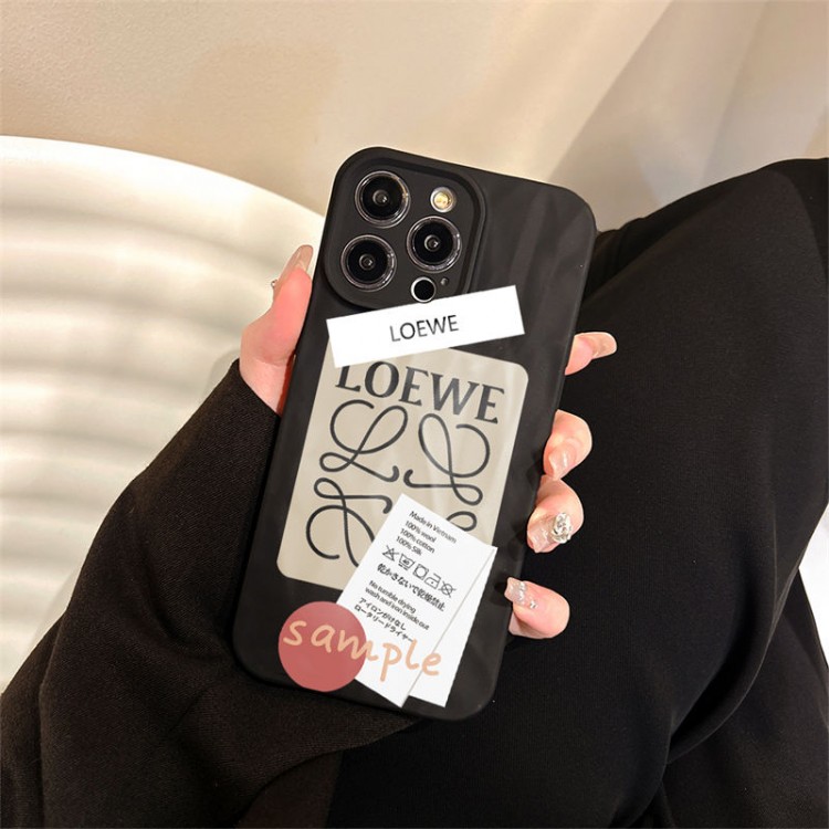 LOEWE ロエベiphone16e/15/14/13 Pro Maxケースブランドコピー男女兼用携帯カバーiphone16/15/14/13Pro Maxハイエンドiphone16e/15Pro Max/14plusカバー