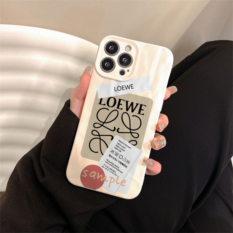 LOEWE ロエベiphone16e/15/14/13 Pro Maxケースブランドコピー男女兼用携帯カバーiphone16/15/14/13Pro Maxハイエンドiphone16e/15Pro Max/14plusカバー