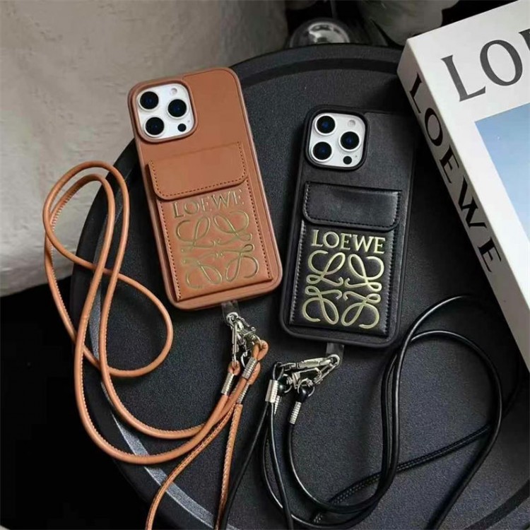 LOEWE ロエベブランドiphone16/15/14Proメンズケースレディース向けiphone16/15/14/13Proケース LOEWE iphone16/15/14ブランドケースメンズレディース
