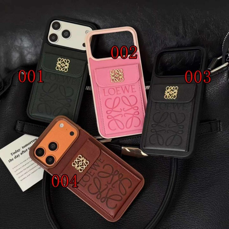 LOEWE ロエベブランドiphone16/15/14 17Pro/ airメンズケースレディース向けiphone 17pro max/ air /16/15/14/13Proケースハイエンドiphone16/15 17Pro Max/14plusカバー