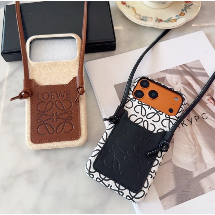 LOEWE ロエベiphone 18pro/17 /Air/16/15/14/13 Pro Max/17eケースブランドコピーかわいいアイフォン18 pro max 17pro /16/15プロ/14/13カバーハイエンドiphone 18pro/16/15 17Pro Max/14plusカバー