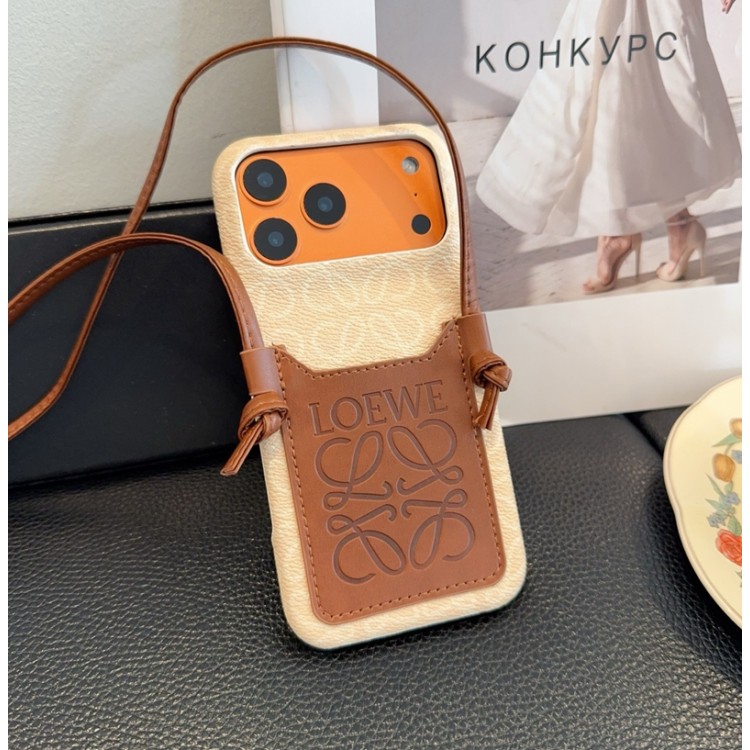 LOEWE ロエベiphone 18pro/17 /Air/16/15/14/13 Pro Max/17eケースブランドコピーかわいいアイフォン18 pro max 17pro /16/15プロ/14/13カバーハイエンドiphone 18pro/16/15 17Pro Max/14plusカバー