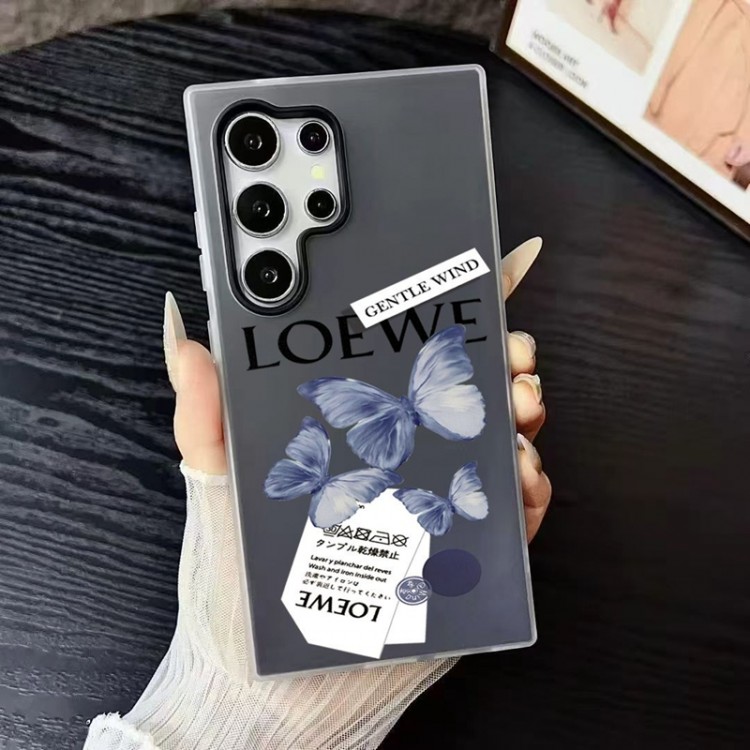 LOEWE ロエベ高級感galaxy s26plus s24 s25ultraアイフォン18pro max/17 14 15 16 17 pro/ airブランドケースメンズレディースgalaxy s26/s25plus/s24 ultra/s23 s22ケースギャラクシーs26 s23ultra s24 plus S25 ultra plus保護カバー高品質ギャラクシーs26 s23 s24 ultra S25plusブランドケース男性愛用