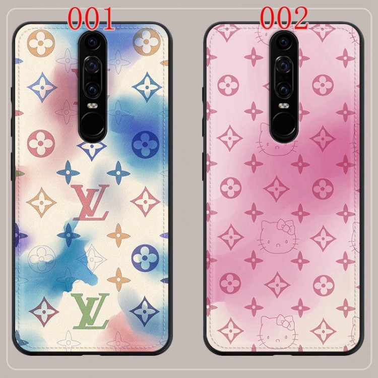 鮮やか Louis Vuitton galaxyS23/S22plus/S22Ultraレザーケースフルーカバー iPhone14Pro Max/14proのルイヴィトンケース 虹色 美しい 彩り xperia 1v/10ivカバー ハローキティ グラデーション iPhone14/13Pro Maxカバー 