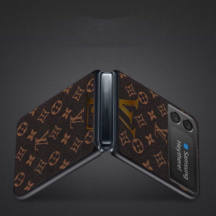 Lv ルイヴィトンgalaxy z flip5/z flip4ブランドケースコピーハイエンドギャラクシーgalaxy z flip5 4 3スマホケースギャラクシーzブランド携帯ケース折りたたみ型ギャラクシーz flip5/z flip4ケースメンズ