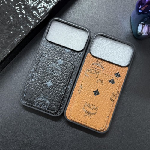 MCM エムシーエムハイブランドアイフォン17 プロマックス 16e 15プロ/14/13スマホケースレディース向けiphone 17pro max/ air /16/15/14/13Proケースハイエンドiphone16/15 17Pro Max/14plusカバー